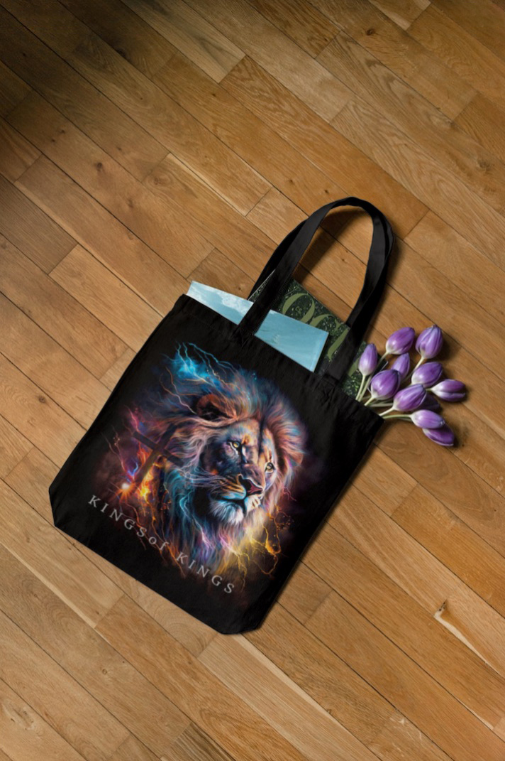 tote bag ai lion