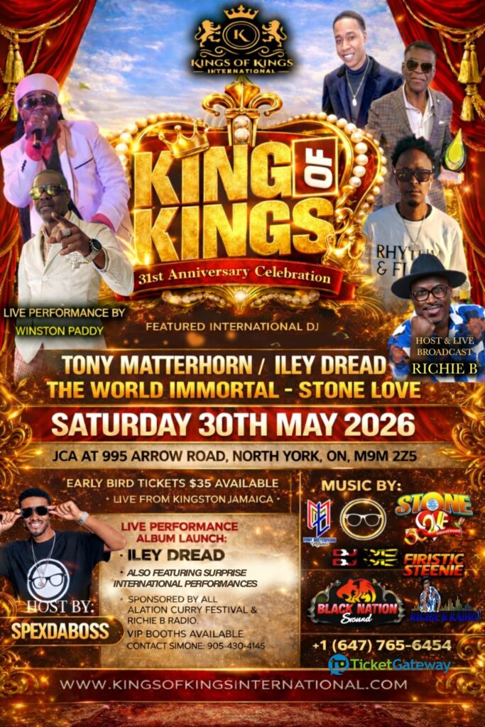 Kings of Kings 31st Anniversary May 30, 2026 JCA
